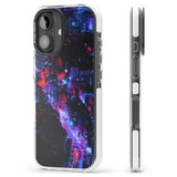 iPhone 16 Pro Max Arial City View - Neon Cities Photographs Black Impact Phone Case