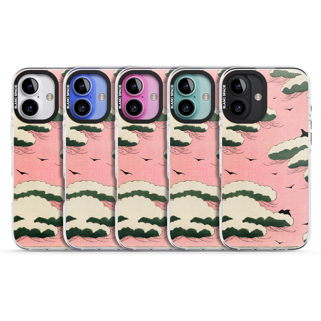 iPhone 16 Pro Max Japanese Pink Sky by Watanabe Seitei Black Impact Phone Case