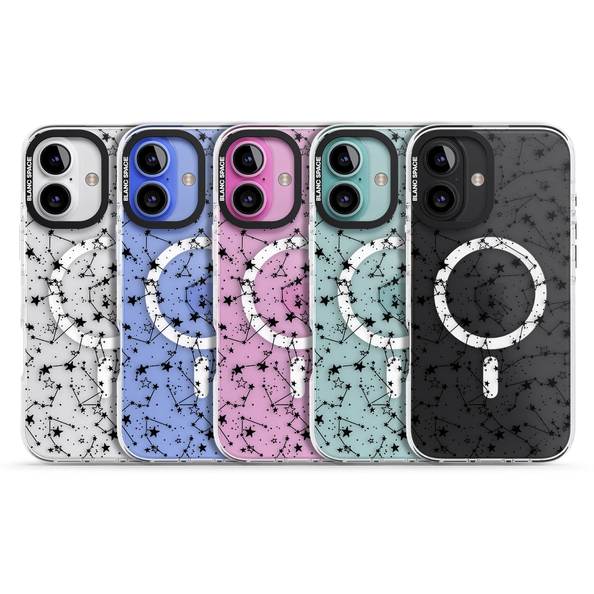 iPhone 16 Pro Max Constellations Black Impact Phone Case