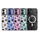 iPhone 16 Pro Max Planets Black Impact Phone Case