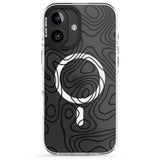 iPhone 16 Pro Max Damascus Steel Black Impact Phone Case