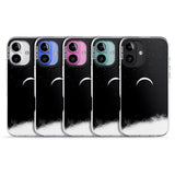 iPhone 16 Pro Max Upside Down Crescent Moon Black Impact Phone Case