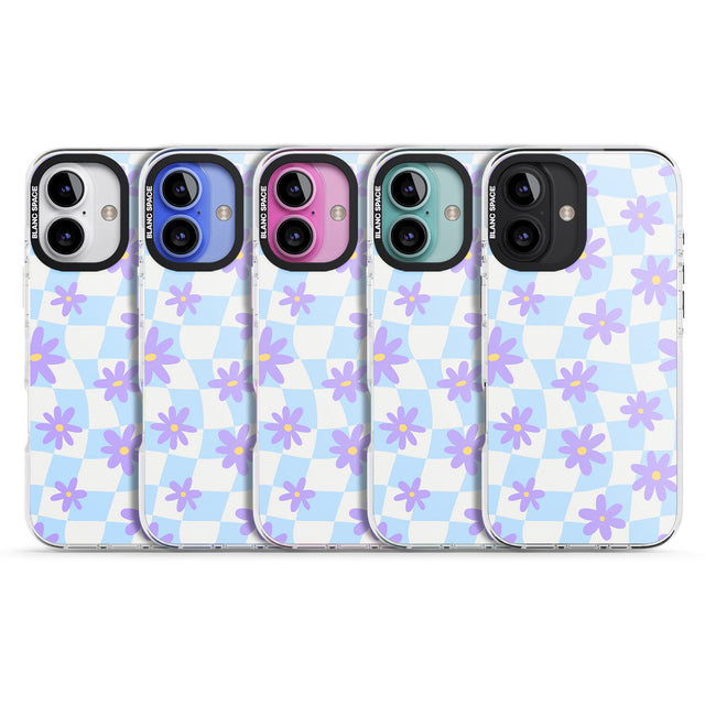 iPhone 16 Pro Max Serene Skies & Flowers Black Impact Phone Case