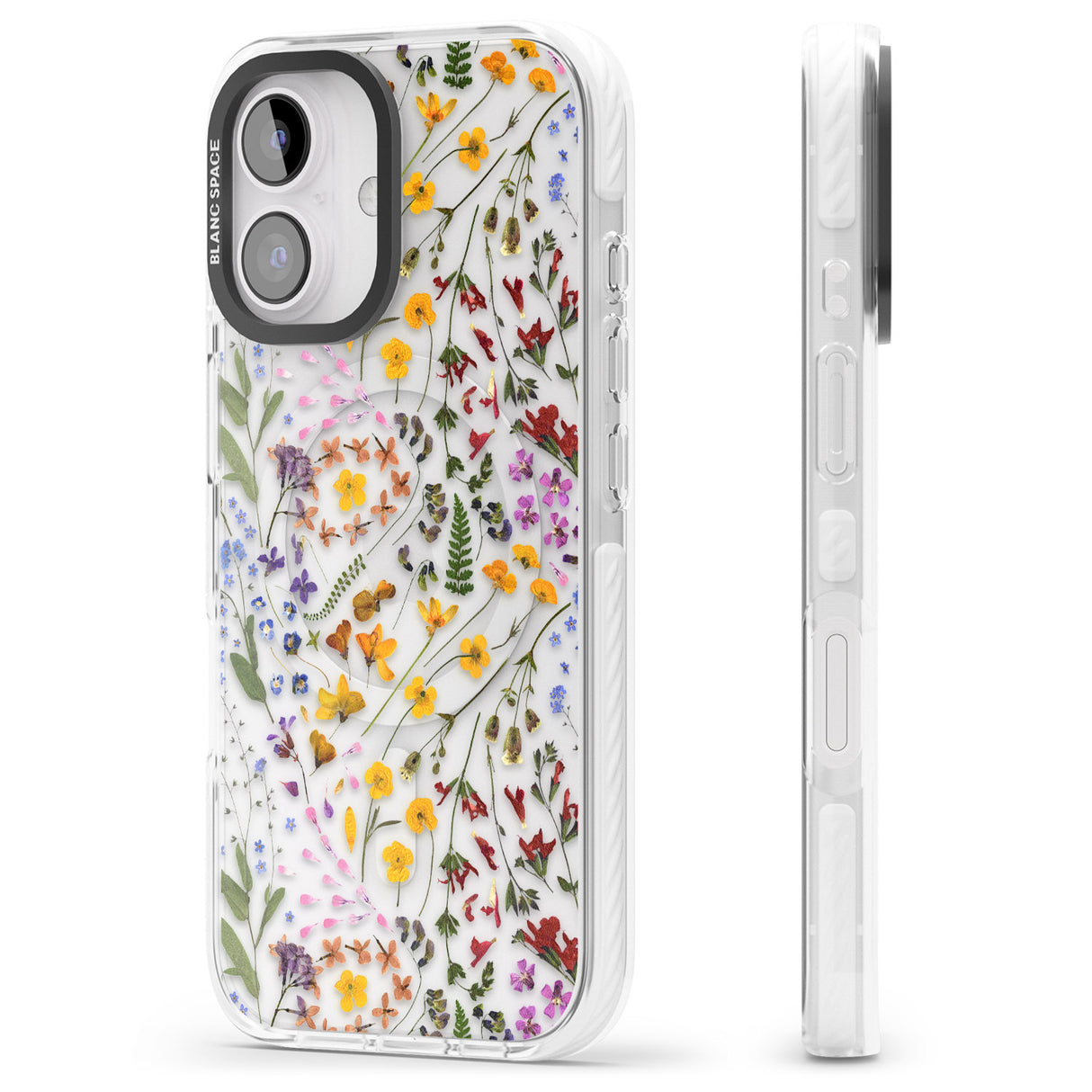 iPhone 16 Pro Max Wildflower Black Impact Phone Case