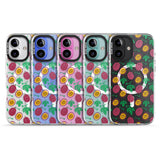 iPhone 16 Pro Max Passion Fruit Pattern Black Impact Phone Case