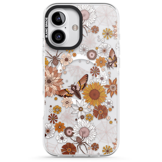 iPhone 16 Pro Max Halloween Wildlife Black Impact Phone Case