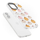 Floral Pumpkins Impact Magsafe Phone Case for iPhone 16, iPhone 16 Plus