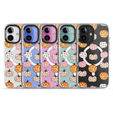 Floral Pumpkins Impact Magsafe Phone Case for iPhone 16, iPhone 16 Plus