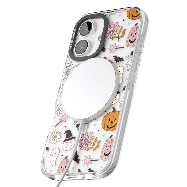 Spooky Mix Impact Magsafe Phone Case for iPhone 16, iPhone 16 Plus