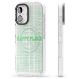 iPhone 16 Pro Max Happy Place (Green) Clear Impact Phone Case + Magsafe