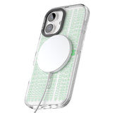 iPhone 16 Pro Max Happy Place (Green) Clear Impact Phone Case + Magsafe