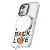 iPhone 16 Pro Max Don't Hold Back Love - Orange & Black Black Impact Phone Case