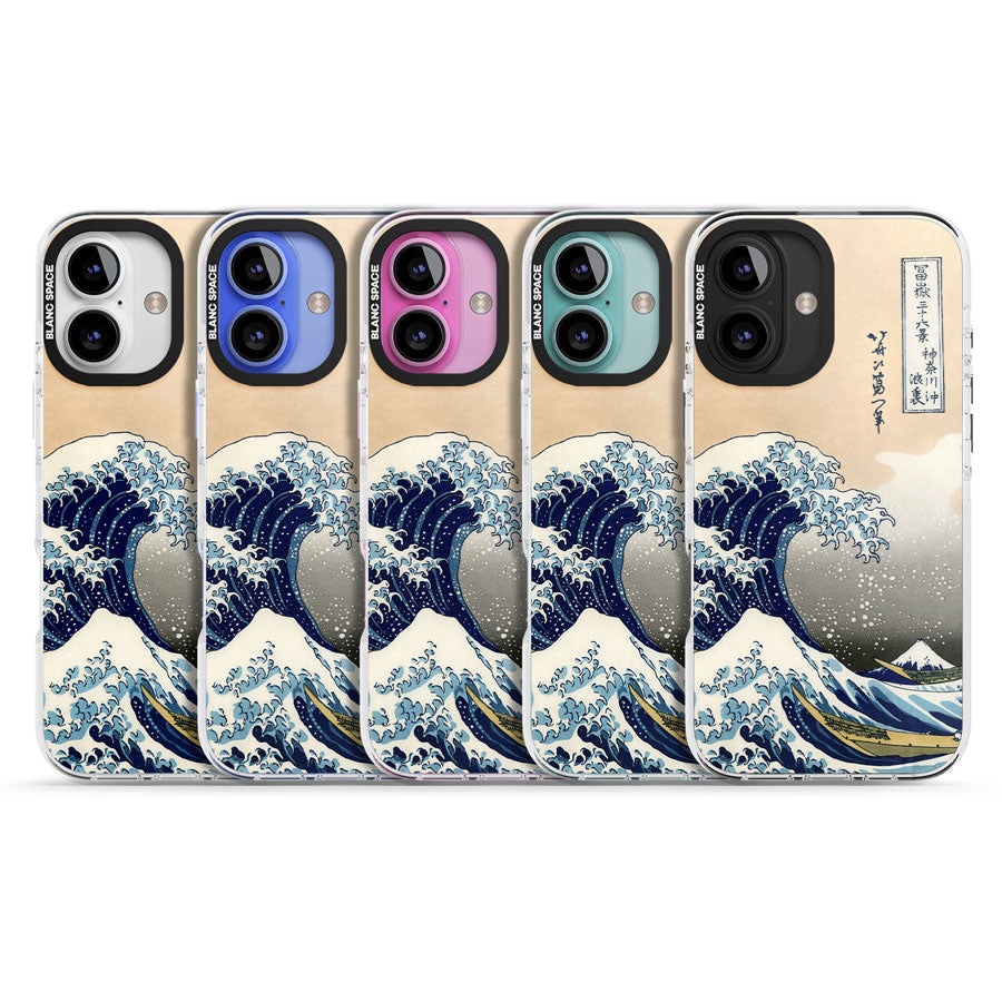 Great Wave Impact Magsafe Phone Case for iPhone 16, iPhone 16 Plus