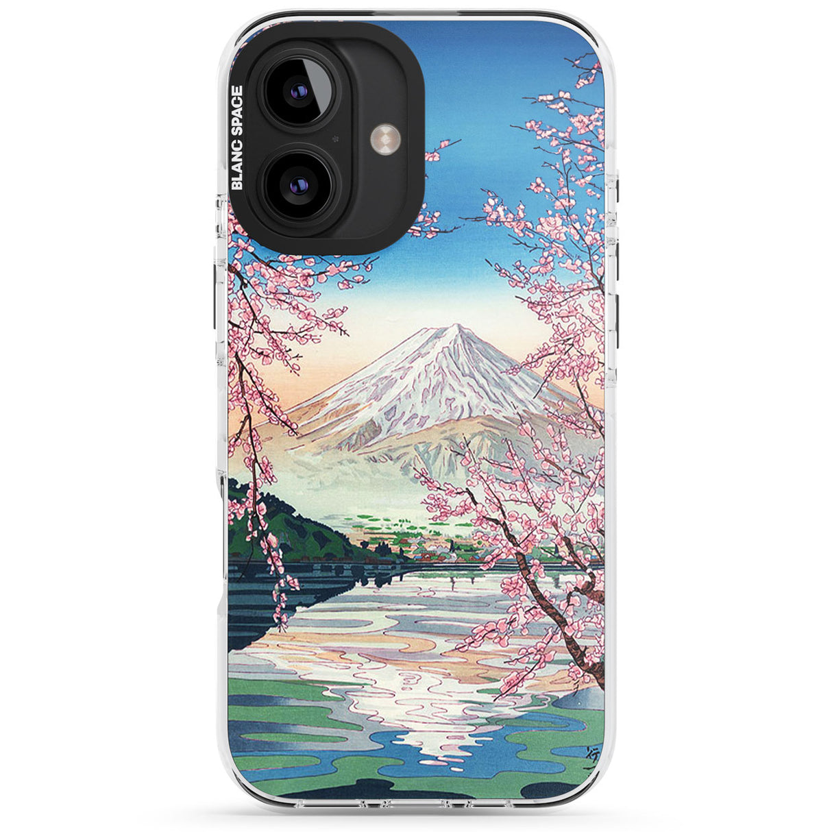 Mt. Fuji from Lake Kawaguchi Impact Magsafe Phone Case for iPhone 16, iPhone 16 Plus