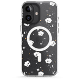 iPhone 16 Pro Max Stars & Clouds Black Impact Phone Case