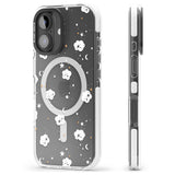 iPhone 16 Pro Max Stars & Clouds Black Impact Phone Case