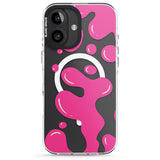 iPhone 16 Pro Max Pink Lava Lamp Black Impact Phone Case