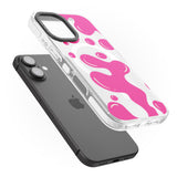 iPhone 16 Pro Max Pink Lava Lamp Black Impact Phone Case