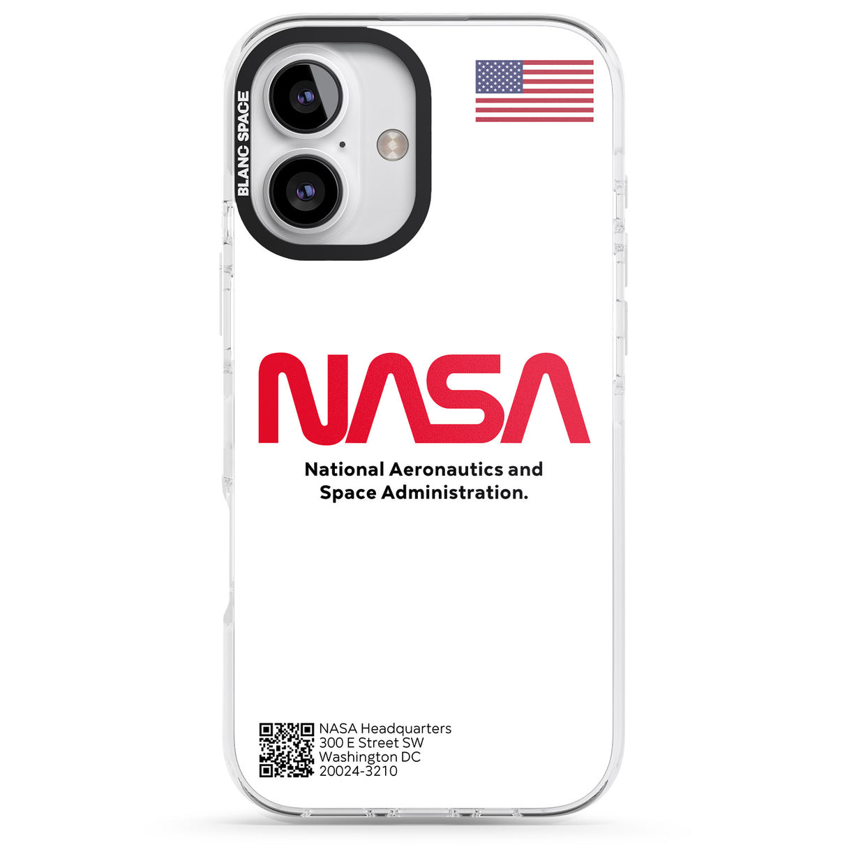 iPhone 16 Pro Max NASA The Worm Black Impact Phone Case