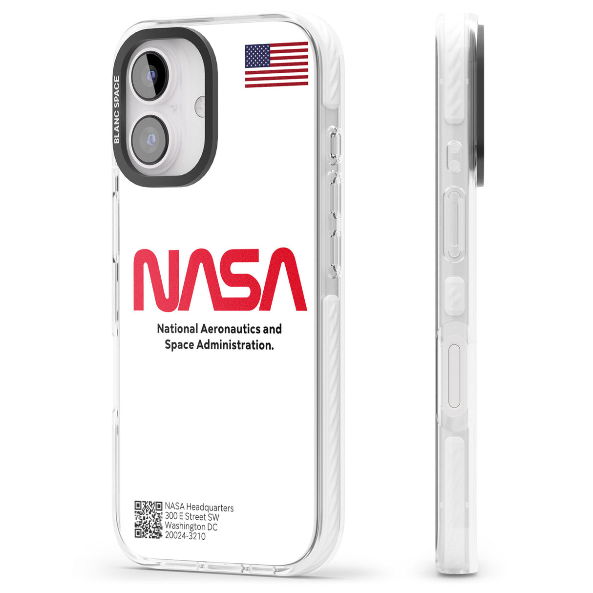 iPhone 16 Pro Max NASA The Worm Black Impact Phone Case