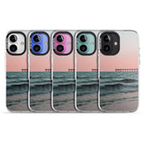 iPhone 16 Pro Max Beach Pier Photograph Black Impact Phone Case