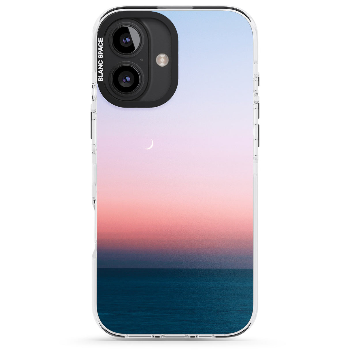 iPhone 16 Pro Max Sunset at Sea Photograph Black Impact Phone Case