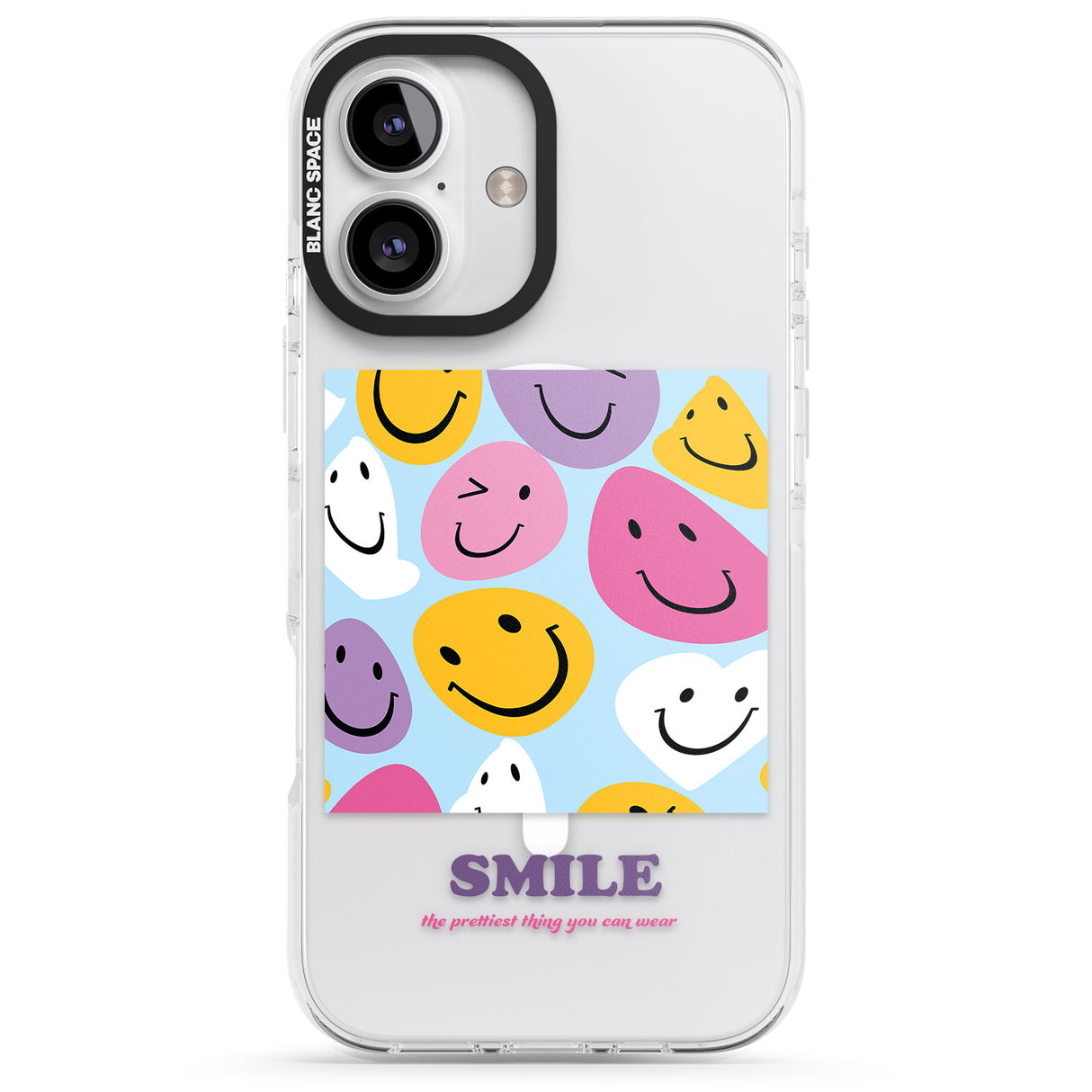 iPhone 16 Pro Max A Smile Black Impact Phone Case