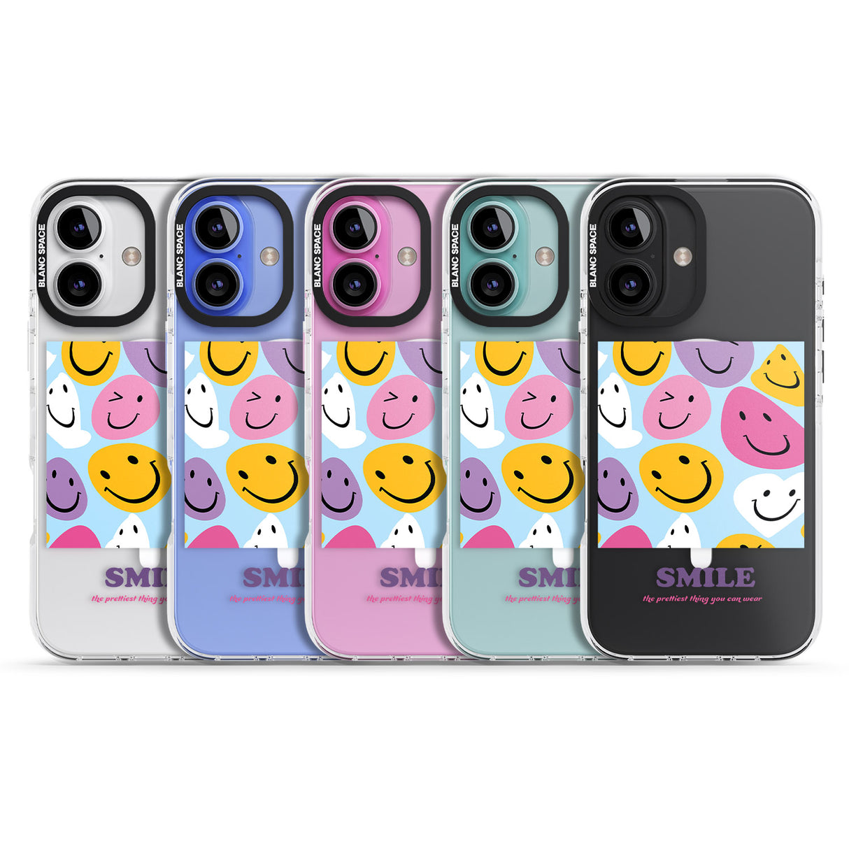 iPhone 16 Pro Max A Smile Black Impact Phone Case