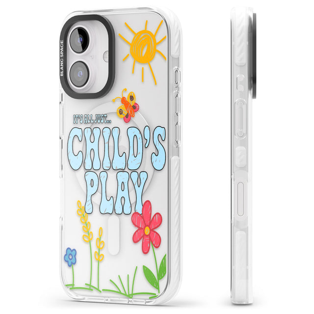 iPhone 16 Child's Play Clear Impact Phone Case