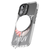 iPhone 16 Flower Moon Clear Impact Phone Case