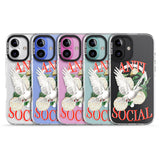 iPhone 16 Anti-Social Clear Impact Phone Case