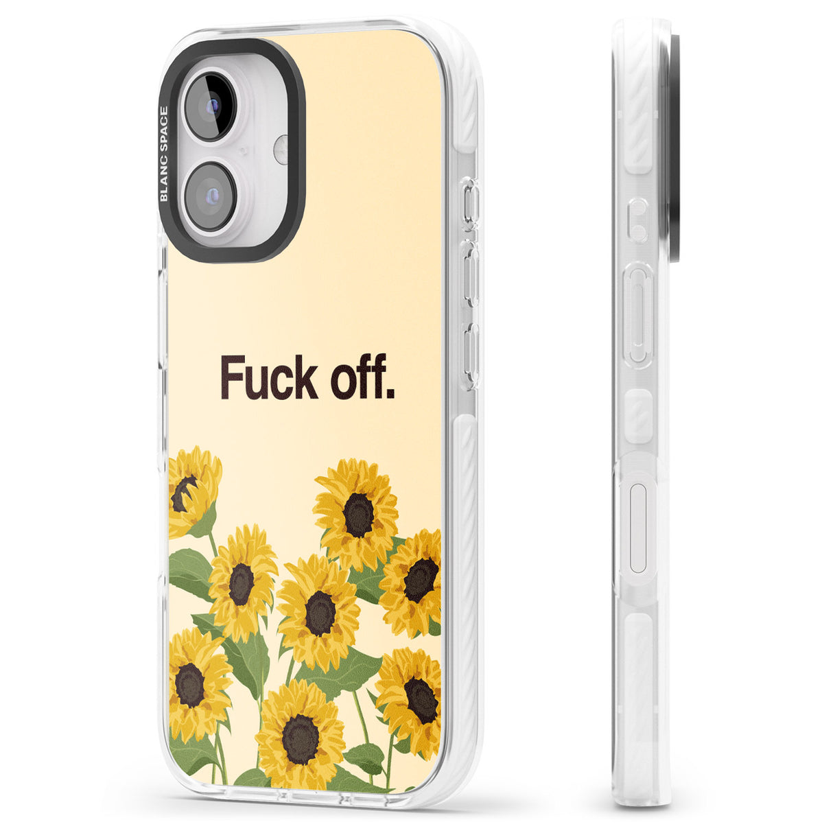 iPhone 16 Pro Max F*ck off Black Impact Phone Case