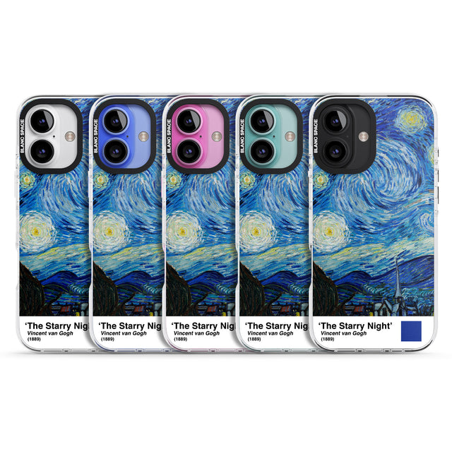 iPhone 16 Pro Max The Starry Night Black Impact Phone Case