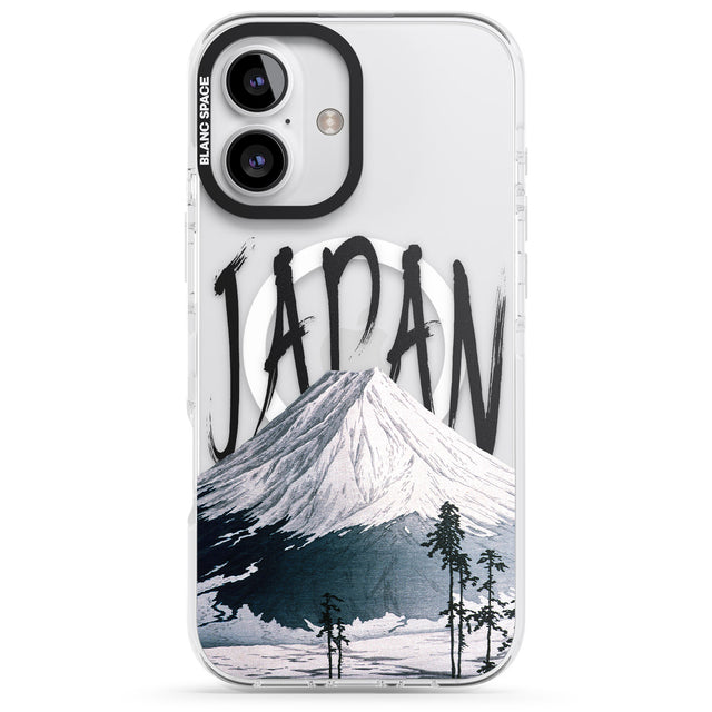 iPhone 16 Pro Max Mount Fuji Cutout Black Impact Phone Case