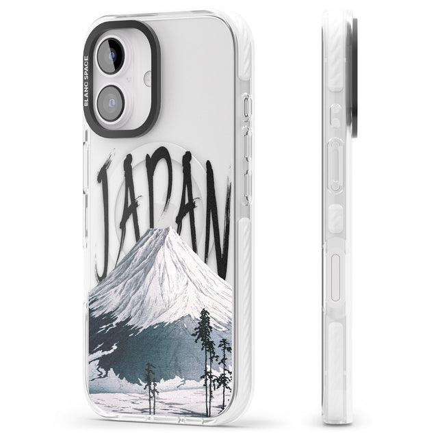 iPhone 16 Pro Max Mount Fuji Cutout Black Impact Phone Case