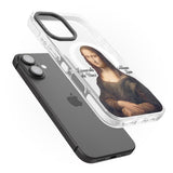 iPhone 16 Pro Max Mona Lisa Cutout Black Impact Phone Case