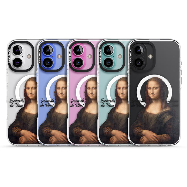 iPhone 16 Pro Max Mona Lisa Cutout Black Impact Phone Case