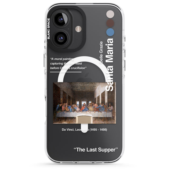 iPhone 16 Pro Max The Last Supper Black Impact Phone Case