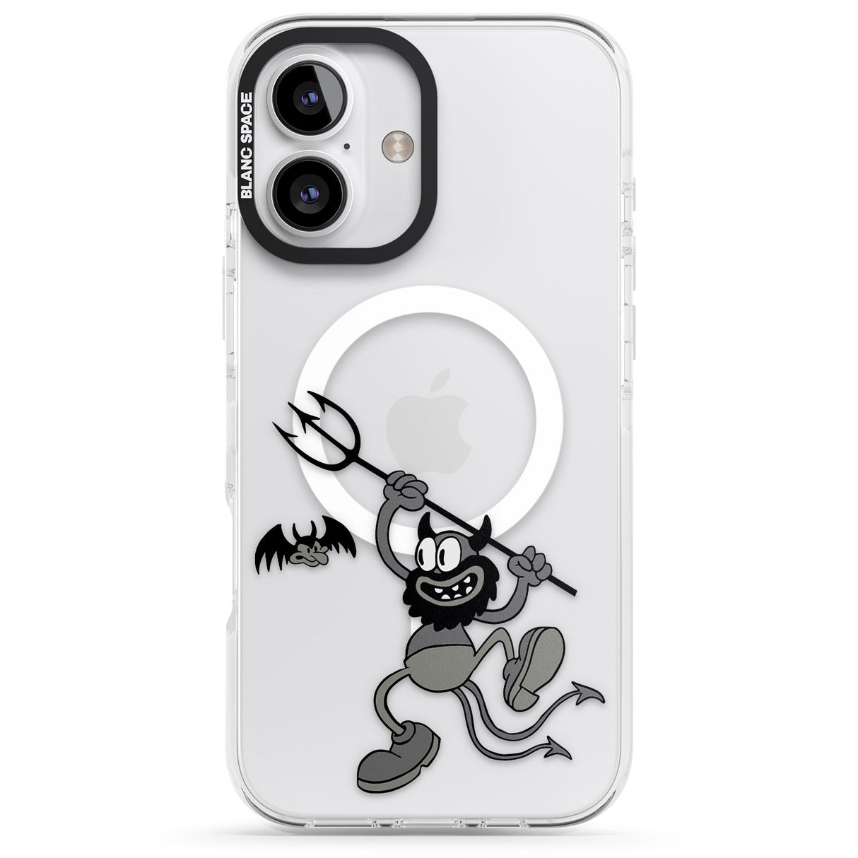 iPhone 16 Pro Max Dancing Devil Black Impact Phone Case