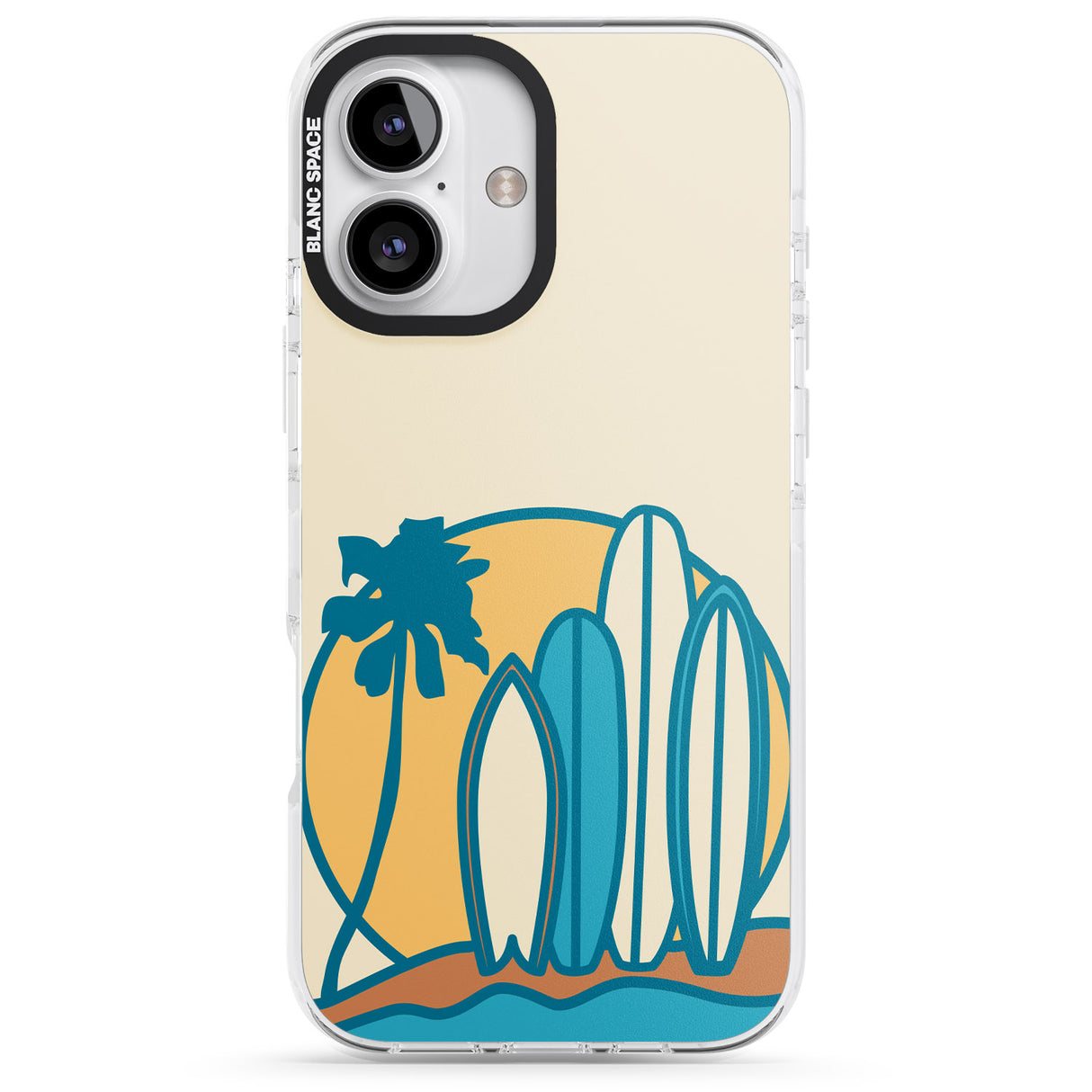 iPhone 16 Pro Max Beach Bound Black Impact Phone Case