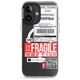 iPhone 16 Pro Max Shipping Label Black Impact Phone Case