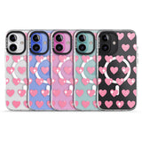 iPhone 16 Pro Max Sweet Hearts Black Impact Phone Case