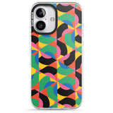 iPhone 16 Pro Max Abstract Carnival Black Impact Phone Case