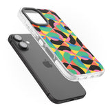 iPhone 16 Pro Max Abstract Carnival Black Impact Phone Case