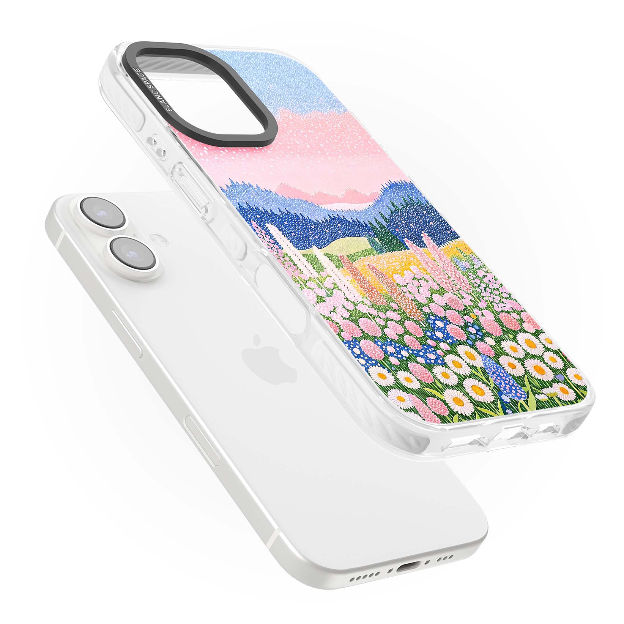 Valley Horizon cottagecore iPhone case | Impact Magsafe case for iPhone 16, iPhone 16 Plus