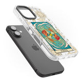 iPhone 16 Pro Max Celestial Zodiac - Pisces Black Impact Phone Case + Magsafe