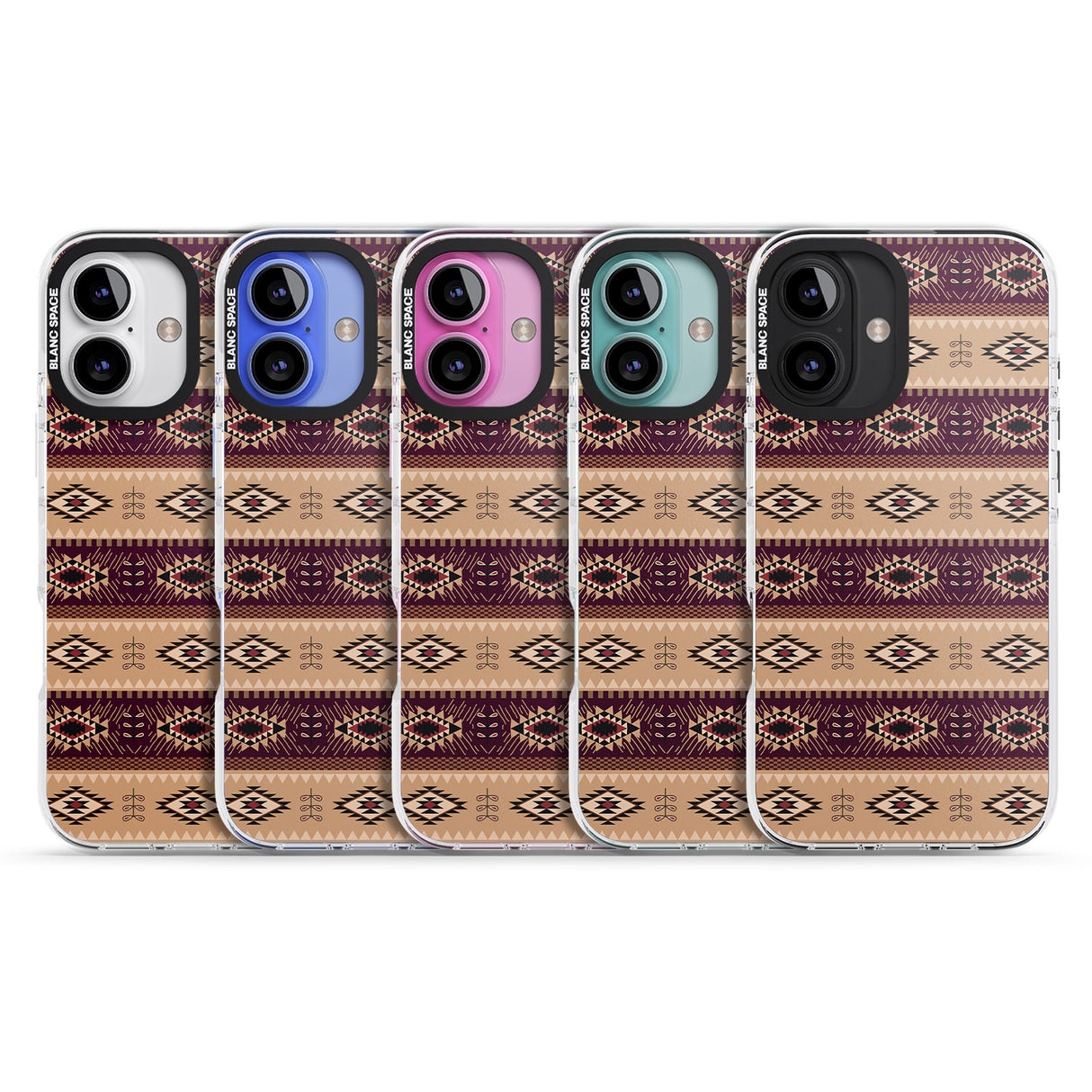 iPhone 16 Pro Max Western Poncho Black Impact Phone Case