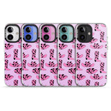 iPhone 16 Pro Max Cow-Girl Pattern Black Impact Phone Case