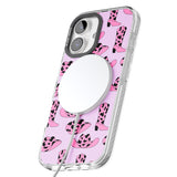 iPhone 16 Pro Max Cow-Girl Pattern Black Impact Phone Case