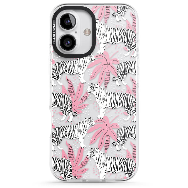 iPhone 16 Pro Max Tigers Within Black Impact Phone Case